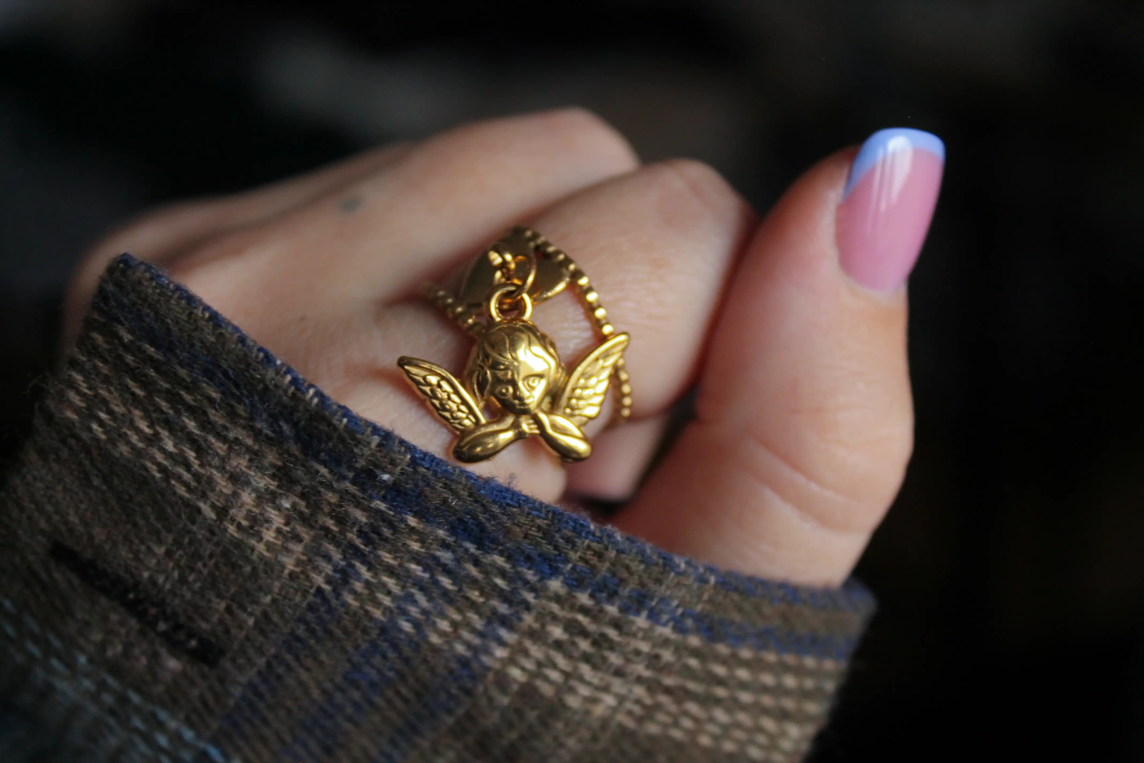 Golden Angel Ring — 2